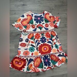 2XL Floral Multicolor Dress 👗